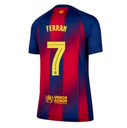 Barcelona Ferran Torres #7 Hemmatröja 2025-26 Dam Kortärmad