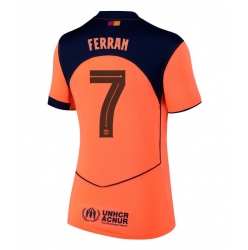 Barcelona Ferran Torres #7 Tredje Tröja 2025-26 Dam Kortärmad