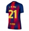 Barcelona Frenkie de Jong #21 Hemmatröja 2025-26 Dam Kortärmad