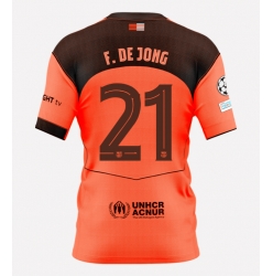 Barcelona Frenkie de Jong #21 Tredje Tröja 2025-26 Kortärmad