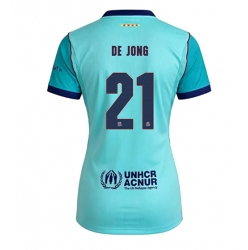 Barcelona Frenkie de Jong #21 Tredje Tröja 2026-27 Dam Kortärmad