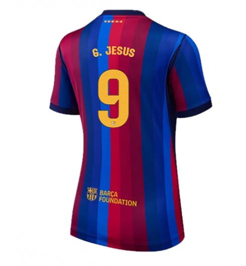 Barcelona Gabriel Jesus #9 Hemmatröja 2026-27 Dam Kortärmad Barcelona Gabriel Jesus #9 Hemmatröja 2026-27 Dam Kortärmad
