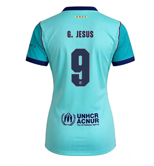 Barcelona Gabriel Jesus #9 Tredje Tröja 2026-27 Dam Kortärmad Barcelona Gabriel Jesus #9 Tredje Tröja 2026-27 Dam Kortärmad