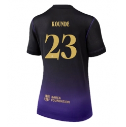 Barcelona Jules Kounde #23 Bortatröja 2026-27 Dam Kortärmad