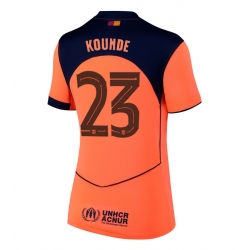 Barcelona Jules Kounde #23 Tredje Tröja 2025-26 Dam Kortärmad