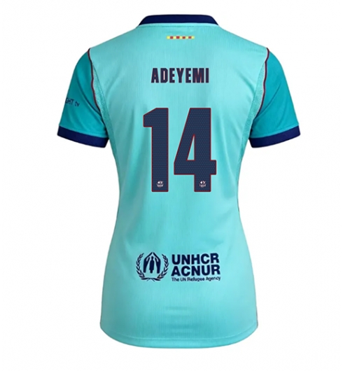 Barcelona Karim Adeyemi #14 Tredje Tröja 2026-27 Dam Kortärmad Barcelona Karim Adeyemi #14 Tredje Tröja 2026-27 Dam Kortärmad