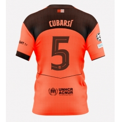 Barcelona Pau Cubarsi #5 Tredje Tröja 2025-26 Kortärmad