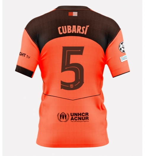 Barcelona Pau Cubarsi #5 Tredje Tröja 2025-26 Kortärmad Barcelona Pau Cubarsi #5 Tredje Tröja 2025-26 Kortärmad