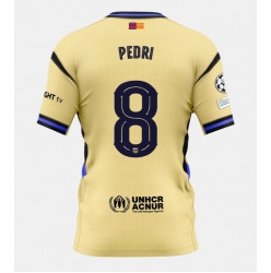 Barcelona Pedri Gonzalez #8 Bortatröja 2025-26 Kortärmad