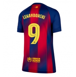 Barcelona Robert Lewandowski #9 Hemmatröja 2025-26 Dam Kortärmad