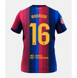 Barcelona Rodri Hernandez #16 Hemmatröja 2026-27 Kortärmad