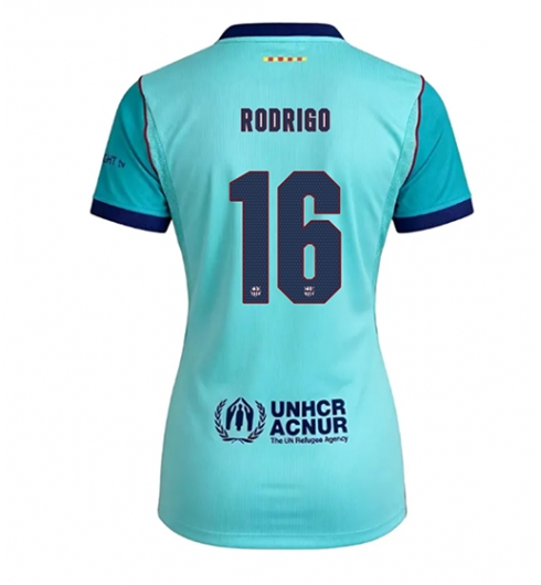 Barcelona Rodri Hernandez #16 Tredje Tröja 2026-27 Dam Kortärmad Barcelona Rodri Hernandez #16 Tredje Tröja 2026-27 Dam Kortärmad