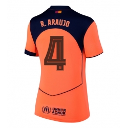 Barcelona Ronald Araujo #4 Tredje Tröja 2025-26 Dam Kortärmad
