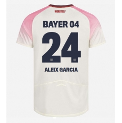 Bayer Leverkusen Aleix Garcia #24 Bortatröja 2025-26 Kortärmad