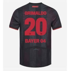 Bayer Leverkusen Alejandro Grimaldo #20 Hemmatröja 2025-26 Kortärmad
