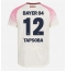 Bayer Leverkusen Edmond Tapsoba #12 Bortatröja 2025-26 Kortärmad