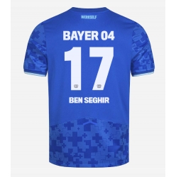 Bayer Leverkusen Eliesse Ben Seghir #17 Tredje Tröja 2025-26 Kortärmad