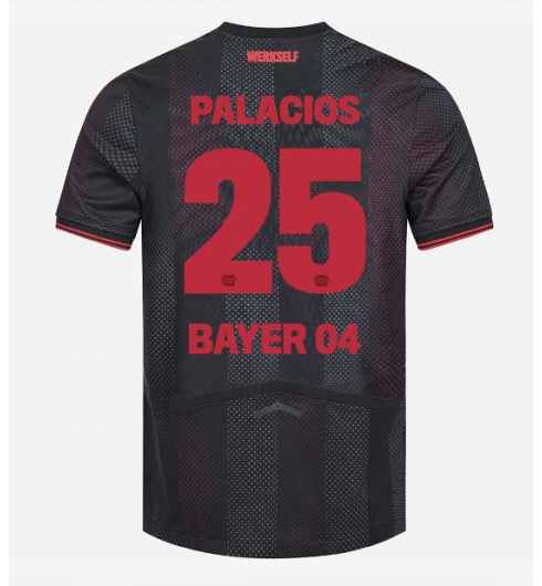 Bayer Leverkusen Exequiel Palacios #25 Hemmatröja 2025-26 Kortärmad Bayer Leverkusen Exequiel Palacios #25 Hemmatröja 2025-26 Kortärmad