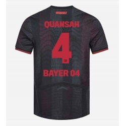 Bayer Leverkusen Jarell Quansah #4 Hemmatröja 2025-26 Kortärmad