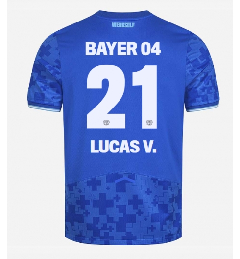 Bayer Leverkusen Lucas Vazquez #21 Tredje Tröja 2025-26 Kortärmad Bayer Leverkusen Lucas Vazquez #21 Tredje Tröja 2025-26 Kortärmad