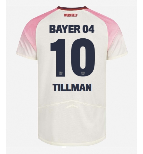 Bayer Leverkusen Malik Tillman #10 Bortatröja 2025-26 Kortärmad Bayer Leverkusen Malik Tillman #10 Bortatröja 2025-26 Kortärmad