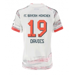 Bayern Munich Alphonso Davies #19 Bortatröja 2025-26 Dam Kortärmad