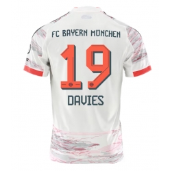 Bayern Munich Alphonso Davies #19 Bortatröja 2025-26 Kortärmad
