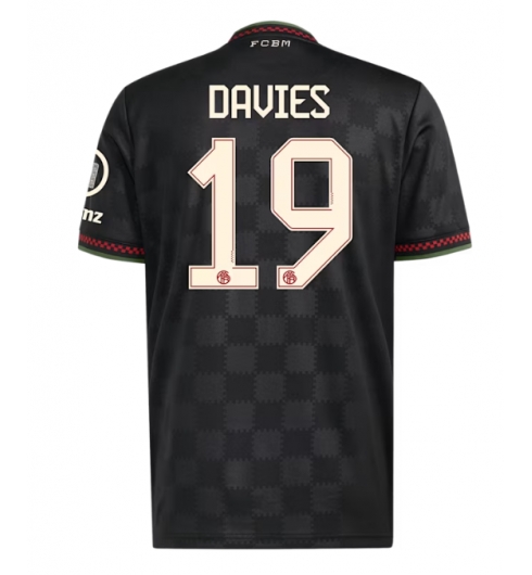 Bayern Munich Alphonso Davies #19 Tredje Tröja 2025-26 Kortärmad Bayern Munich Alphonso Davies #19 Tredje Tröja 2025-26 Kortärmad