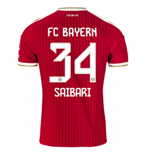 Bayern Munich Ismael Saibari #34 Hemmatröja 2026-27 Kortärmad Bayern Munich Ismael Saibari #34 Hemmatröja 2026-27 Kortärmad