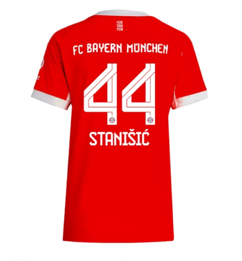 Bayern Munich Josip Stanisic #44 Hemmatröja 2025-26 Dam Kortärmad Bayern Munich Josip Stanisic #44 Hemmatröja 2025-26 Dam Kortärmad