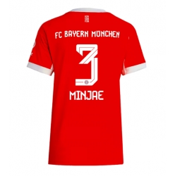 Bayern Munich Kim Min-jae #3 Hemmatröja 2025-26 Dam Kortärmad
