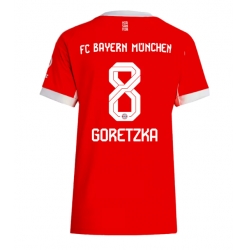 Bayern Munich Leon Goretzka #8 Hemmatröja 2025-26 Dam Kortärmad