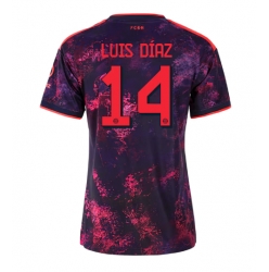 Bayern Munich Luis Diaz #14 Tredje Tröja 2026-27 Dam Kortärmad