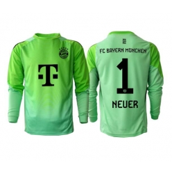 Bayern Munich Manuel Neuer #1 Målvakt Hemmatröja 2025-26 Långärmad