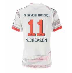 Bayern Munich Nicolas Jackson #11 Bortatröja 2025-26 Dam Kortärmad