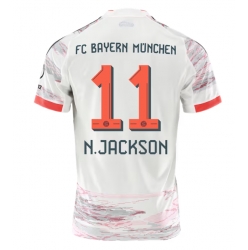 Bayern Munich Nicolas Jackson #11 Bortatröja 2025-26 Kortärmad