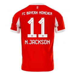 Bayern Munich Nicolas Jackson #11 Hemmatröja 2025-26 Kortärmad