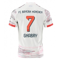 Bayern Munich Serge Gnabry #7 Bortatröja 2025-26 Kortärmad
