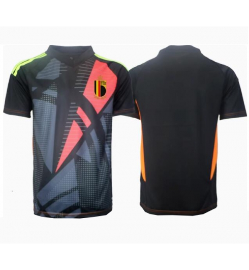 Belgien Målvakt Hemmatröja EM 2024 Kortärmad Belgien Målvakt Hemmatröja EM 2024 Kortärmad