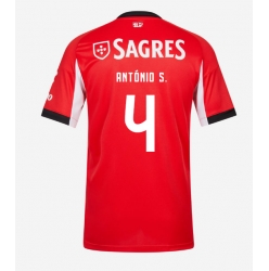 Benfica Antonio Silva #4 Hemmatröja 2025-26 Kortärmad