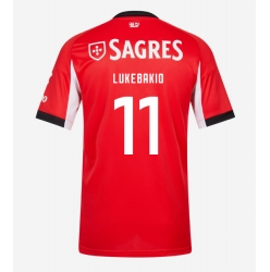 Benfica Dodi Lukebakio #11 Hemmatröja 2025-26 Kortärmad