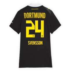 Borussia Dortmund Daniel Svensson #24 Bortatröja 2026-27 Dam Kortärmad