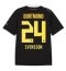 Borussia Dortmund Daniel Svensson #24 Bortatröja 2026-27 Kortärmad Borussia Dortmund Daniel Svensson #24 Bortatröja 2026-27 Kortärmad