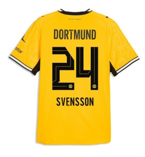 Borussia Dortmund Daniel Svensson #24 Hemmatröja 2026-27 Kortärmad Borussia Dortmund Daniel Svensson #24 Hemmatröja 2026-27 Kortärmad