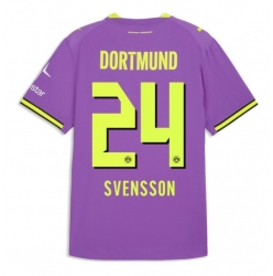 Borussia Dortmund Daniel Svensson #24 Tredje Tröja 2026-27 Kortärmad