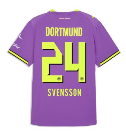 Borussia Dortmund Daniel Svensson #24 Tredje Tröja 2026-27 Kortärmad Borussia Dortmund Daniel Svensson #24 Tredje Tröja 2026-27 Kortärmad