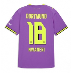 Borussia Dortmund Ethan Nwaneri #18 Tredje Tröja 2026-27 Kortärmad