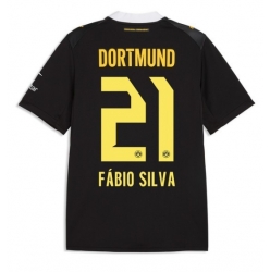 Borussia Dortmund Fabio Silva #21 Bortatröja 2026-27 Kortärmad