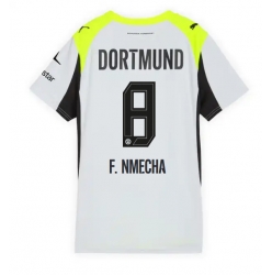 Borussia Dortmund Felix Nmecha #8 Bortatröja 2025-26 Dam Kortärmad