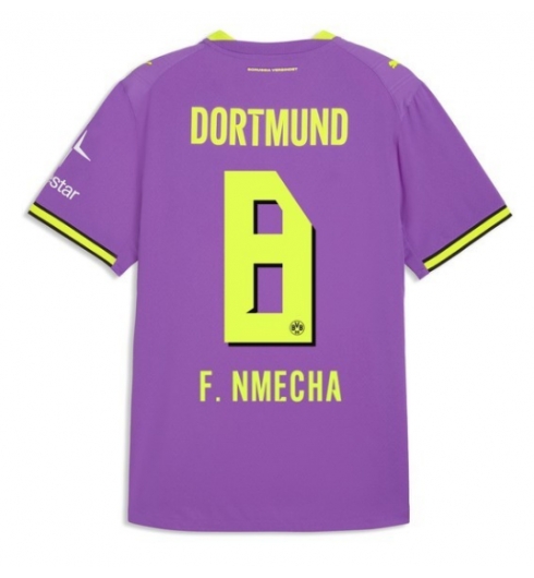 Borussia Dortmund Felix Nmecha #8 Tredje Tröja 2026-27 Kortärmad Borussia Dortmund Felix Nmecha #8 Tredje Tröja 2026-27 Kortärmad